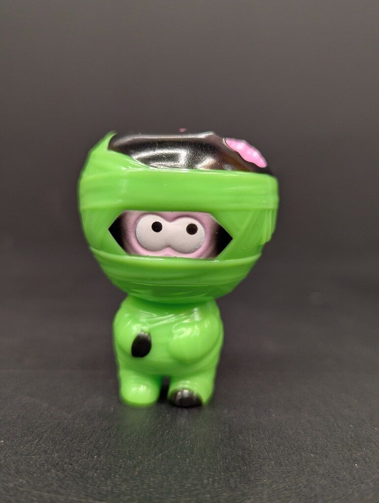 MEDICOMTOY VAG SERIES 41 HUMAN ROBOT TOYS YUMMY MUMMY 緑×黒