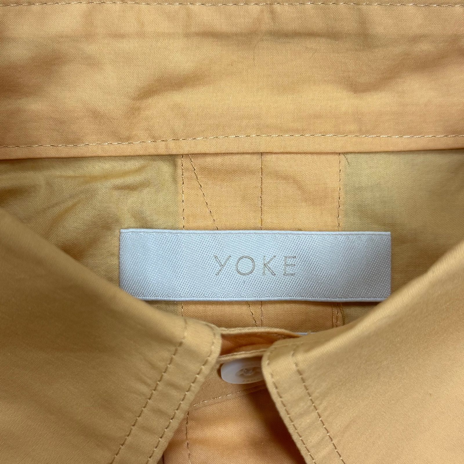 参考上代27500円 未使用品 YOKE 24SS BOXY REGULAR COLLAR SHIRT