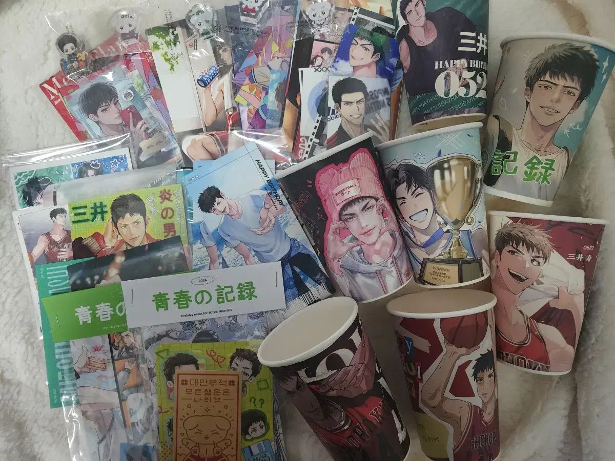 【雷市場（ポンジャン）商品韓国直送】 SLAM DUNK(スラムダンク) 三井 寿 センイルカフェ コロット+ジャンフル まとめ売り 出品