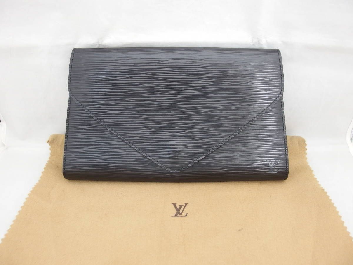ルイヴィトン LOUIS VUITTON アールデコ エピ クラッチバッグ