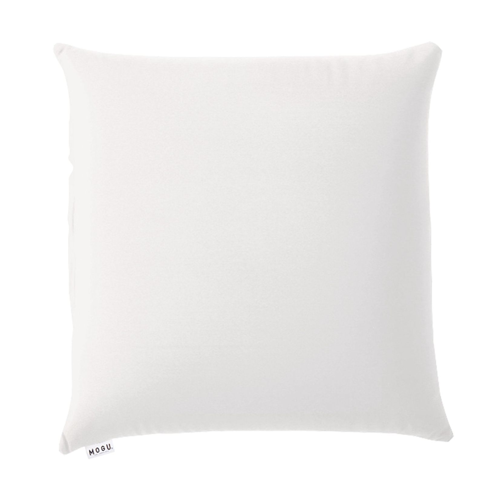 MOGU(モグ) ビーズクッション ホワイト 白 スクエア クッション 45S (全長約45)