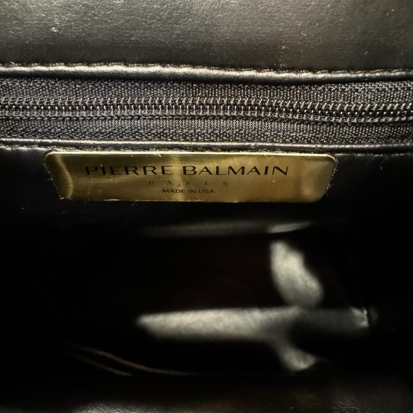 Pierre Balmain ピエールバルマン リュックサック バックパック シボ革 