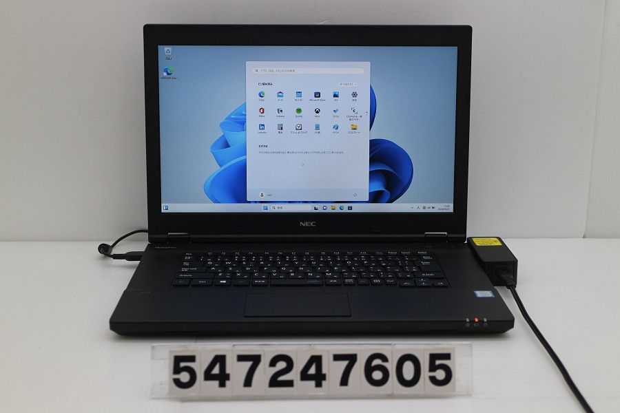 NEC PC-VKT16XZG4 Core i5 8250U 1.6GHz/8GB/128GB(SSD)/DVD/15.6W/FHD(1920x1080)/Win11 【547247605】