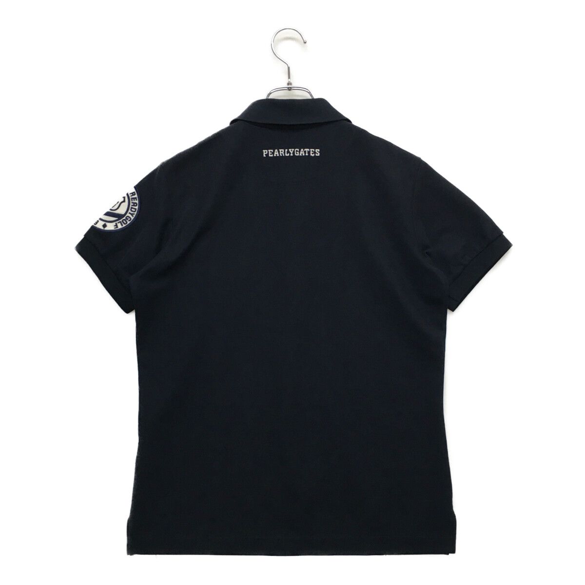 メンズ パーリーゲイツ PEARLY GATES 半袖ポロシャツ 4(M) 紺 ネイビー