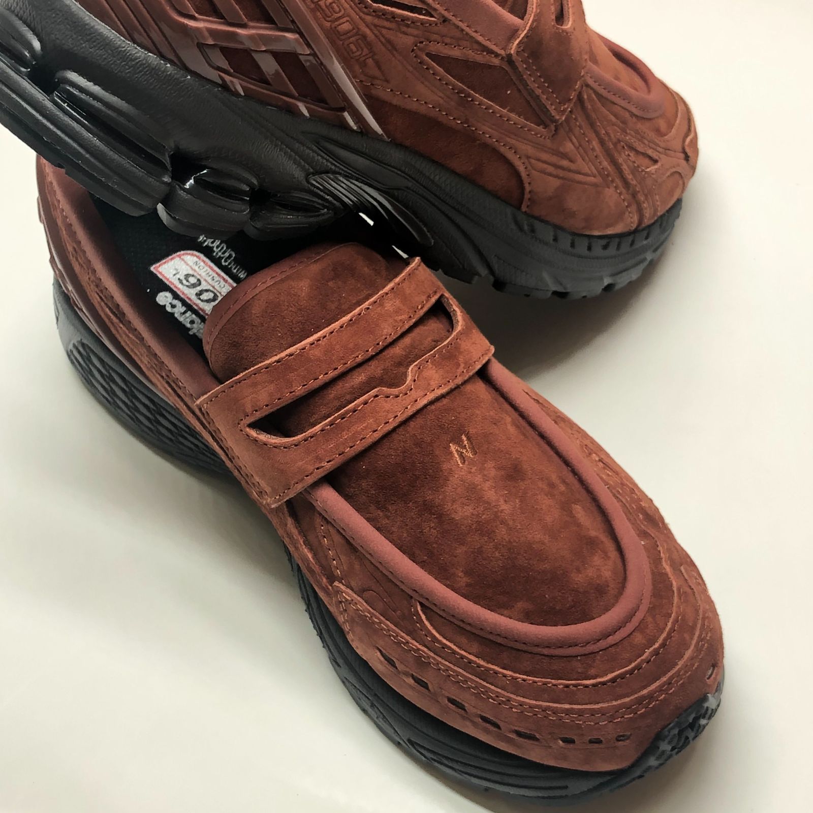 新品未使用 New Balance 1906L Loafer U1906LNSブラウン ユニ