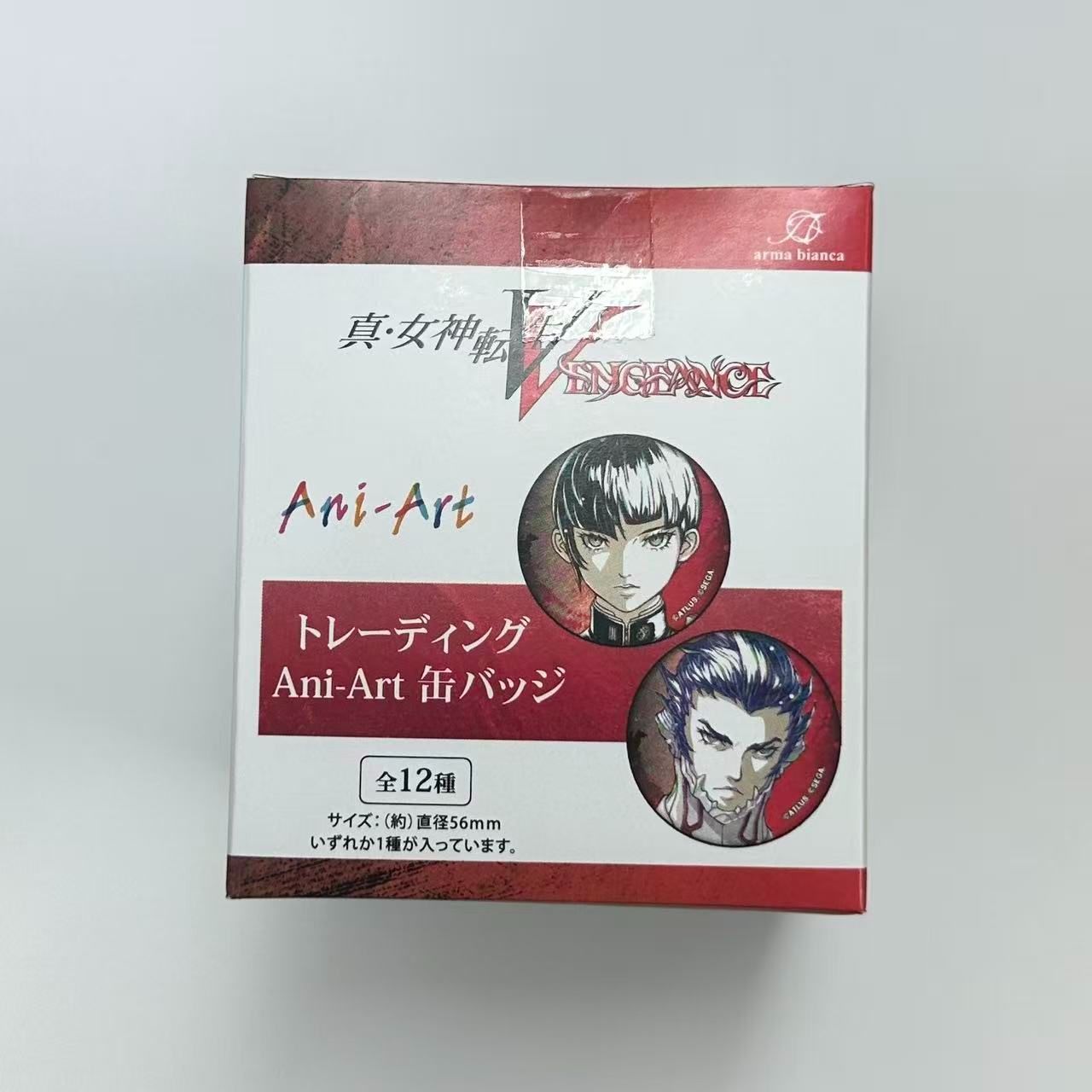 真・女神転生V Vengeance トレーディング Ani-Art 缶バッジ 12個