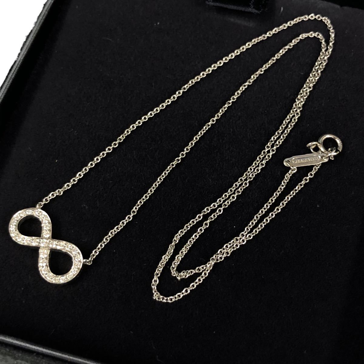 未使用 Tiffany & Co. ティファニー インフィニティ ダイヤモンド 