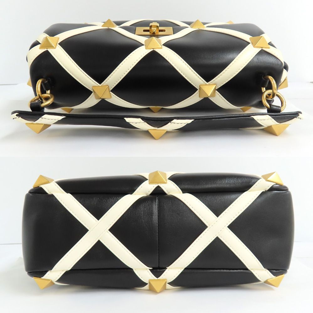 名古屋】ヴァレンティノ ローマンスタッズ ラージ チェーンショルダー  