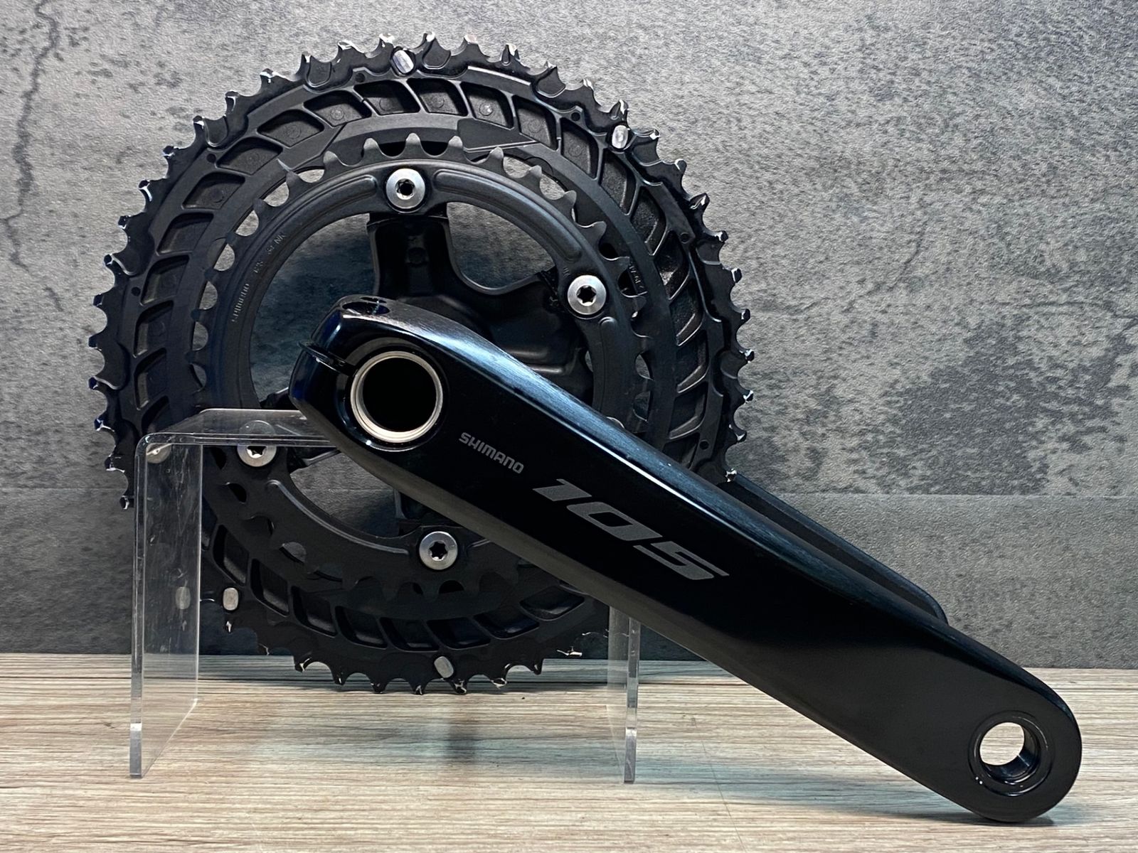 JI847 シマノ SHIMANO 105 FC-R7100 クランクセット 172.5mm 50 34T 取付キャップ BRIGHTFACE_UK