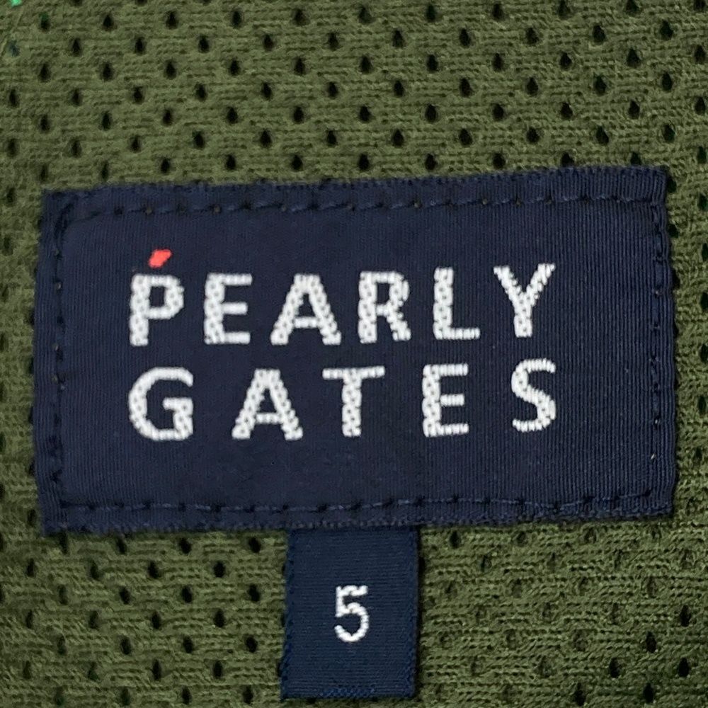 サイズ：5 PEARLY GATES パーリーゲイツ ハーフパンツ 総柄