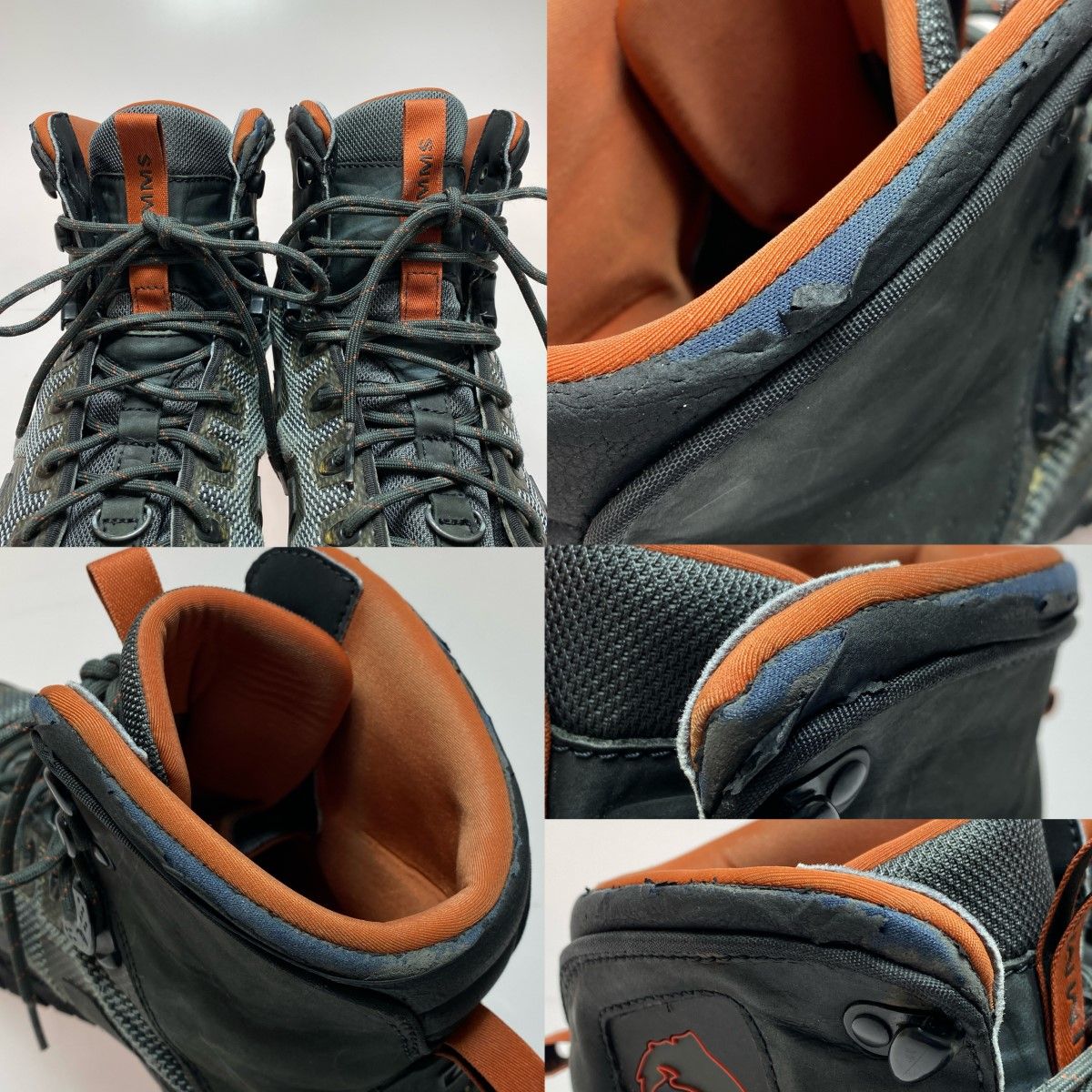  §§SIMMS ウェーディングシューズ SIZE 27.5 cm G 4 PRO 外 程度C ウェーディングシューズ フィッシングシューズ ブーツ