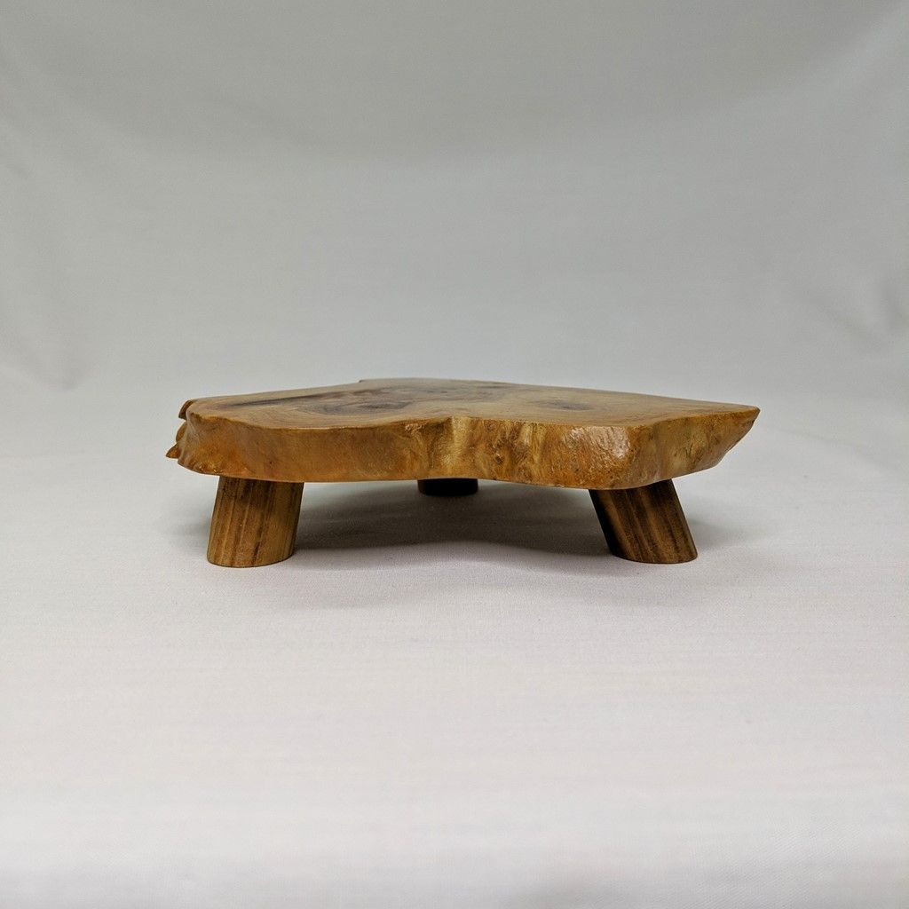 アウトレット ケヤキ(欅) ミニ花台 敷板 幅13cm