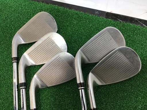 良品】初心者推奨 ピン G430 黒ドット メンズアイアンセット 6本 S