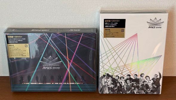 3形態同時購入DVDセット》 RAYS【初回盤A+初回盤B+通常盤