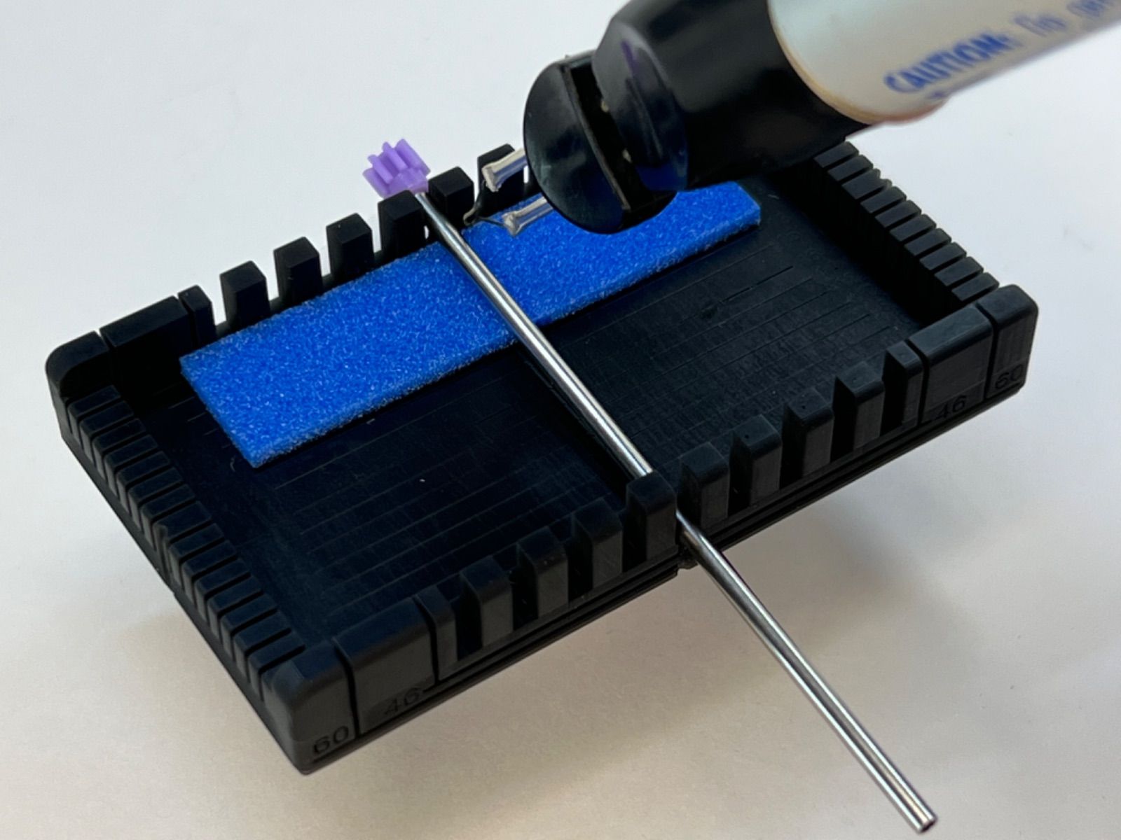 ミニ四駆 Y-TOOL フレキ加工ツール ミニ四駆治具 ブレーキライナー加工ツール ガイドサイズ2.0mm 《NO.55