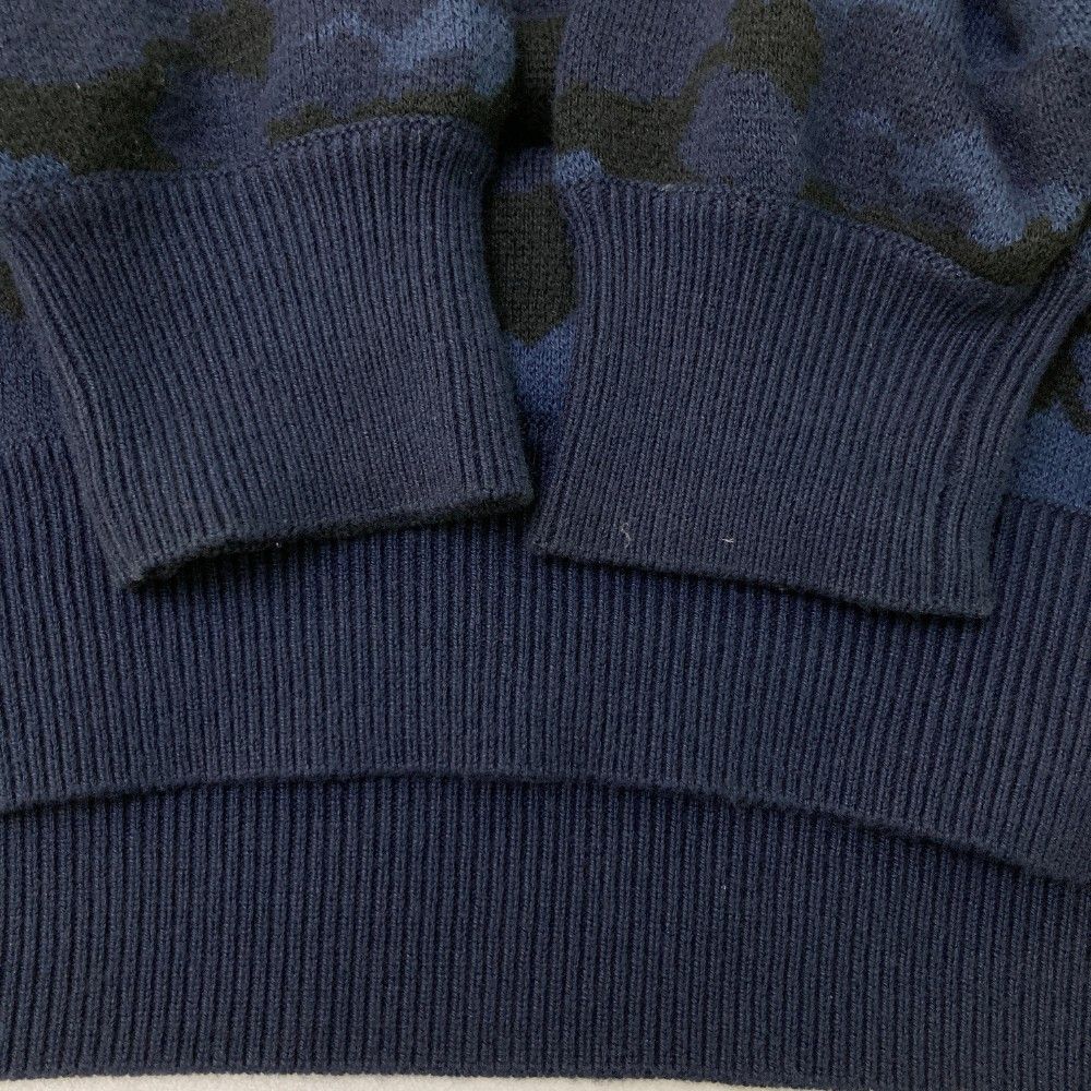 キャロウェイ ネイビー カモフラ Vネックセーター ニット ゴルフメンズ キャロウェイ ネイビー カモフラ Vネックセーター ニット 2024 ゴルフ