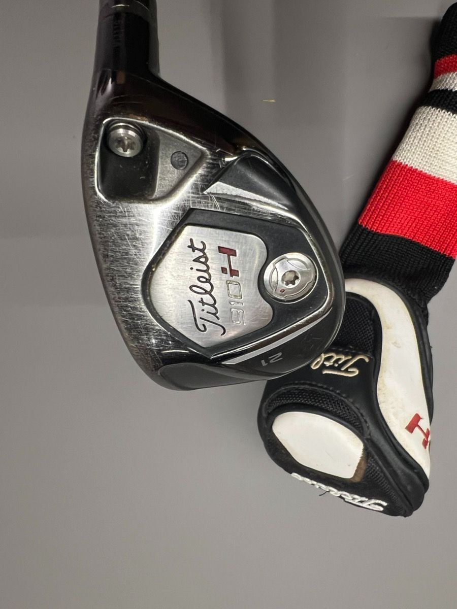 ヘッドカバー付　Titleist 910H ユーティリティ 21度 Titleist 910H ユーティリティ 21度 ヘッドカバー、トルクレンチ付