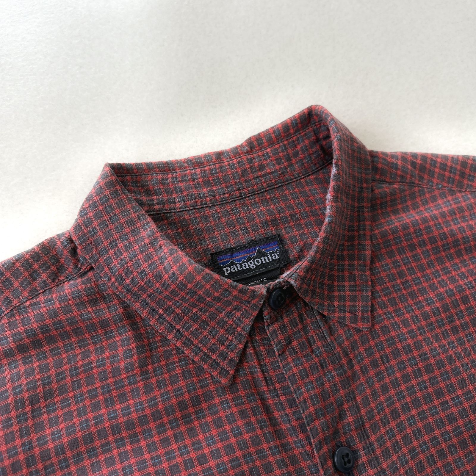 90s パタゴニア ポルトガル製 ライト フランネルシャツ チェック Y2498