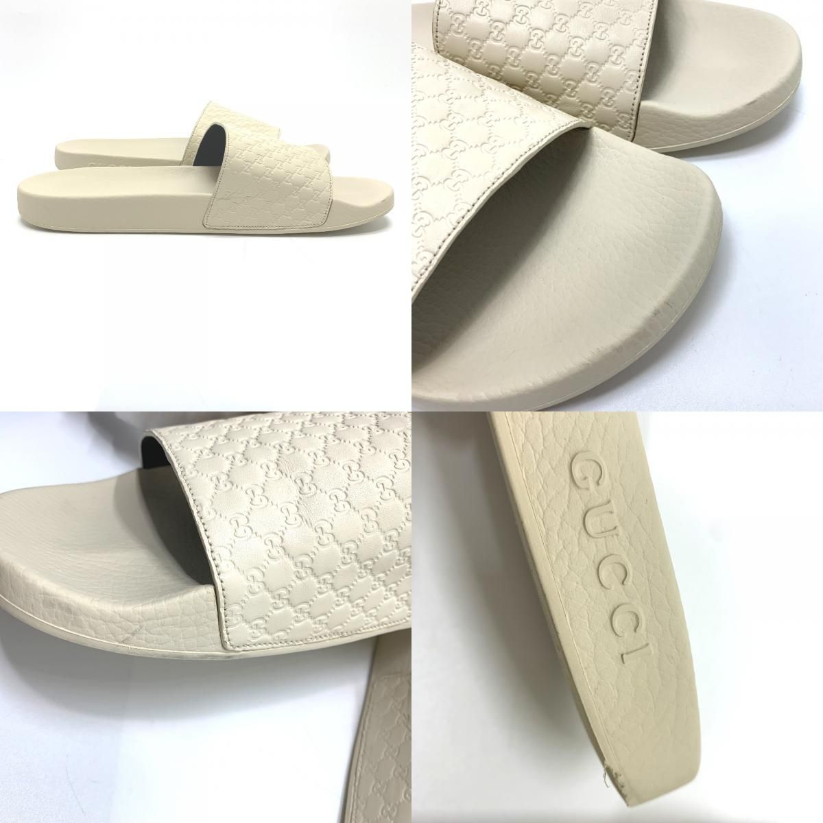 グッチ 567115 GG グッチシマ スライドサンダル サンダル ラバー