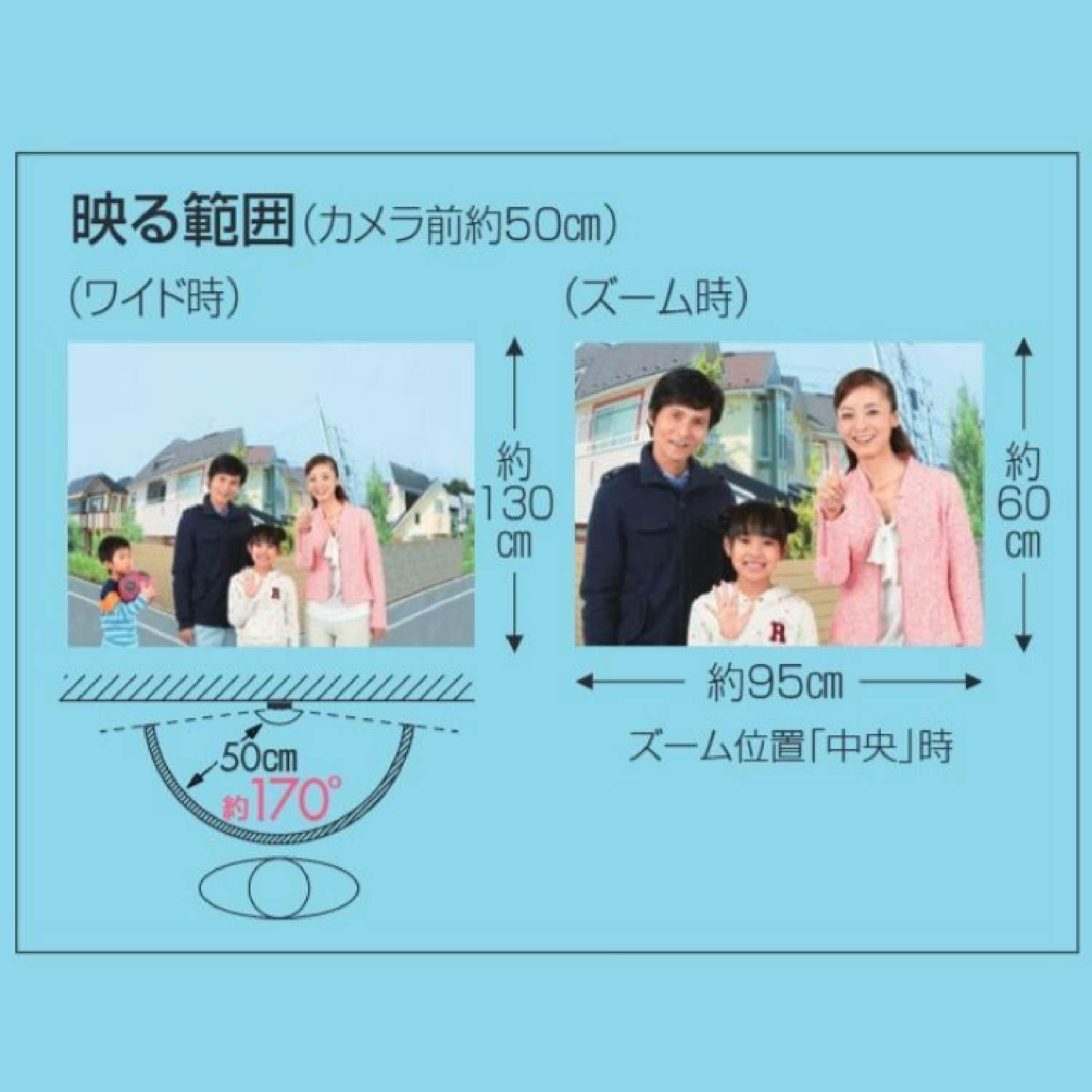 アイホン インターホン ドアホン 玄関子機 カメラ付 自動交互通話 壁取付 防塵 防まつ IP54相当 SDカード対応 黒 2.75×9.7×12.9cm WJ-DA BRIGHTFACE_UK