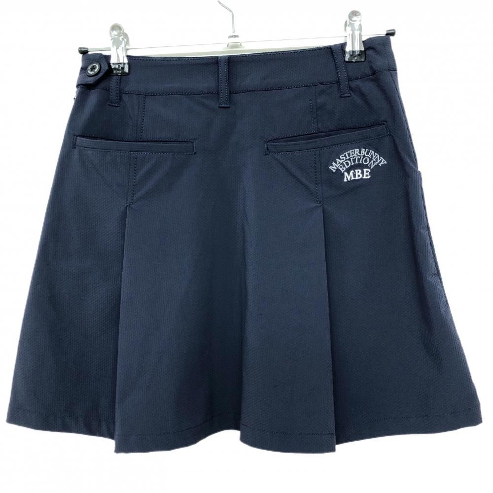 美品】マスターバニー スカート ネイビー ロゴレッド ストレッチ