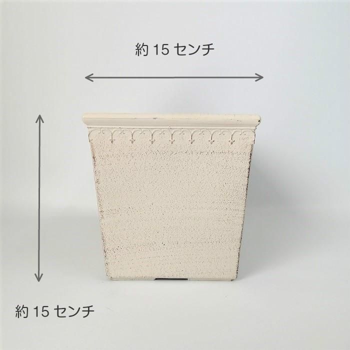 ガーデニング雑貨 植木鉢 プランター 樹脂ポット プラスチック鉢 鉢 鉢カバー ガーデン雑貨 ガーデニング 雑貨 アンティーク ナチュラル おしゃれ かわいい FLOWER2 ミュルティコロールワイド YZ-MS736-80