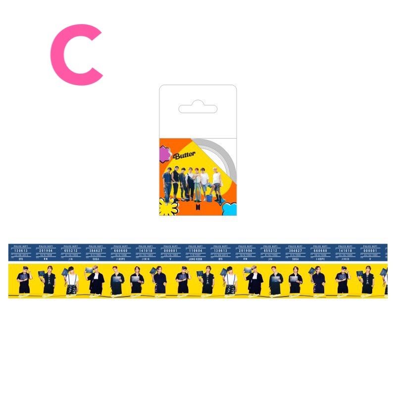 BTS Butter マスキングテープ BTS HYBE INSIHGT マスキングテープ Butter マステ - メルカリ