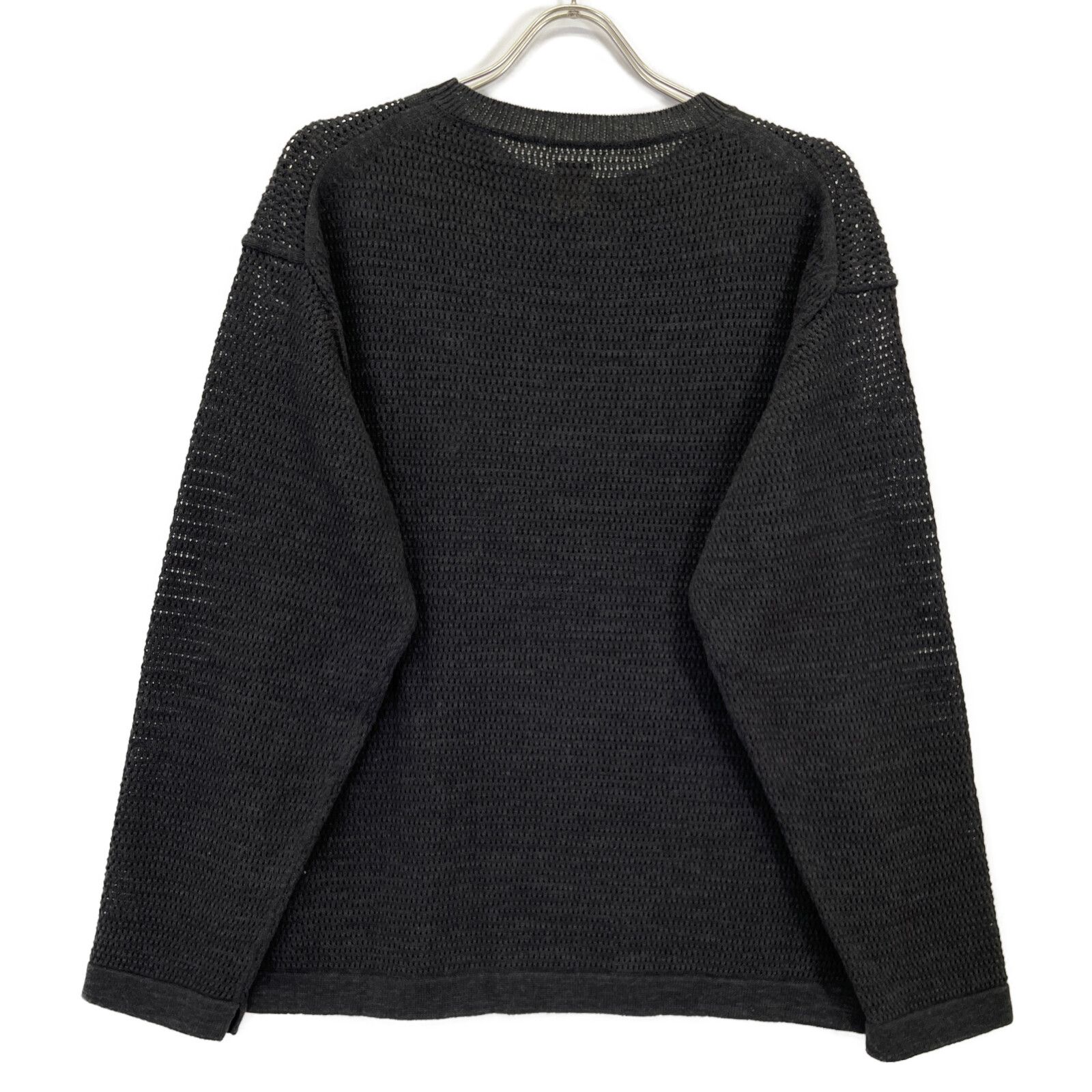 BATONER バトナー BN-23SM-027 ﾌﾞﾗｯｸ SUMMER KNIT CREW NECK 2 - メルカリ