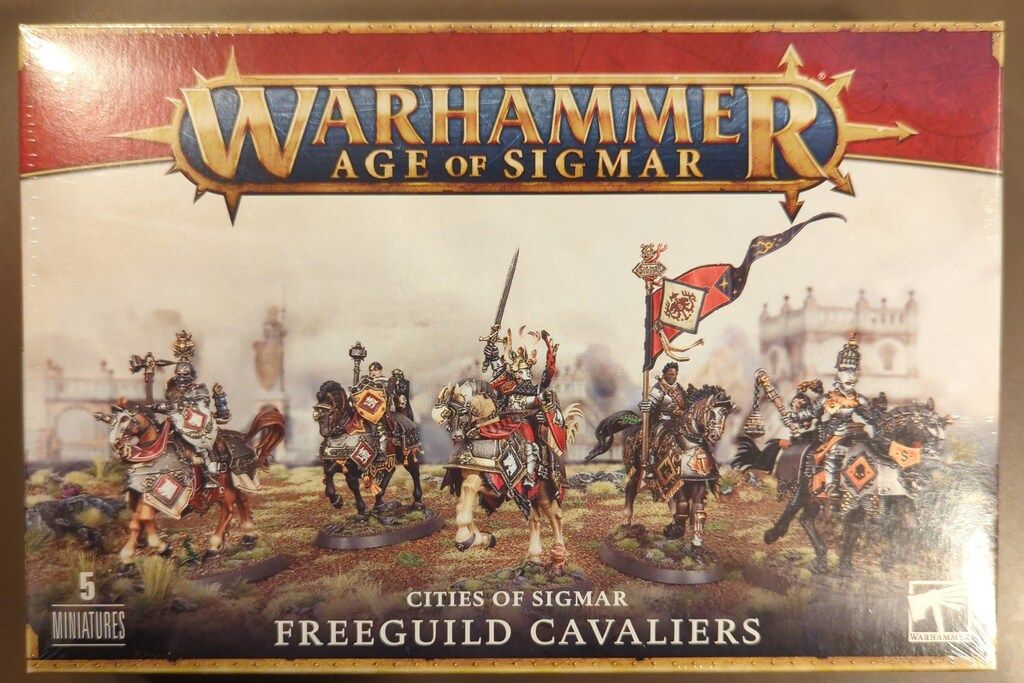 GAMES WORKSHOP WARHAMMER AGE OF SIGMAR CITIES OF SIGMAR Freeguilf Cavaliers フリーギルド キャヴァリア