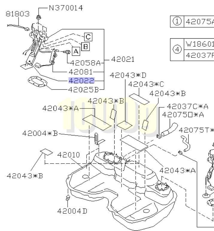 スバル純正 SUBARU 超 品 インプレッサ GC8 燃料ポンプ EJ20G EJ20K EJ22G EJ205 EJ207 フューエルポンプ GF8 FFCRYSTALESIA_COM