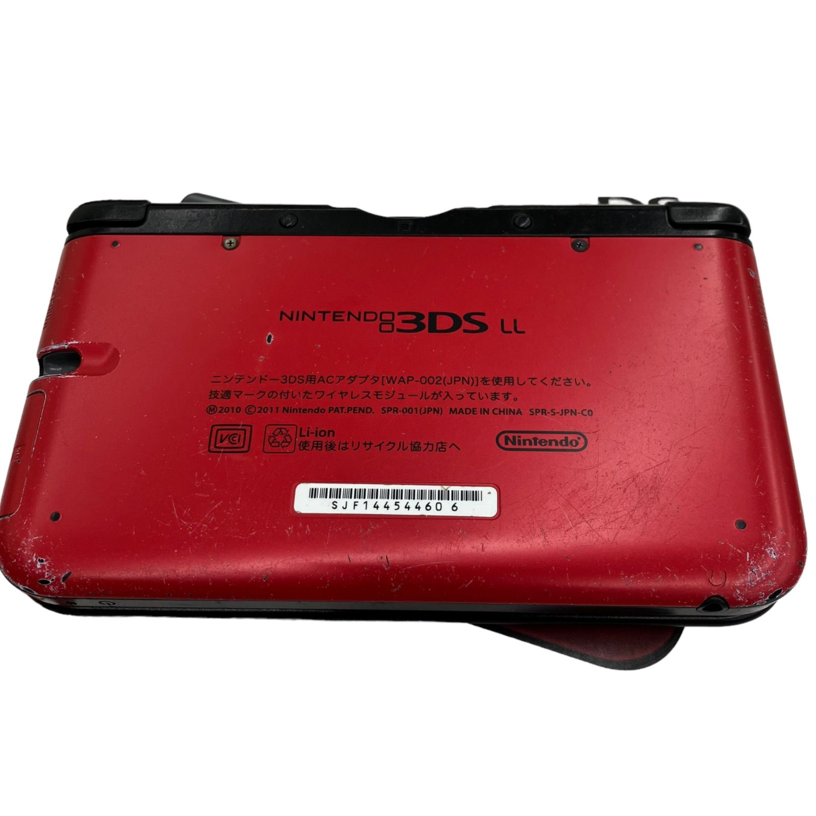 Nintendo 3DS LLレッドブラック - メルカリ