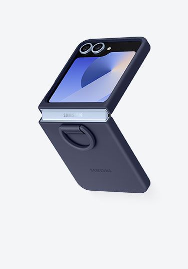Galaxy Z Flip6 シリコンケース／ネイビー