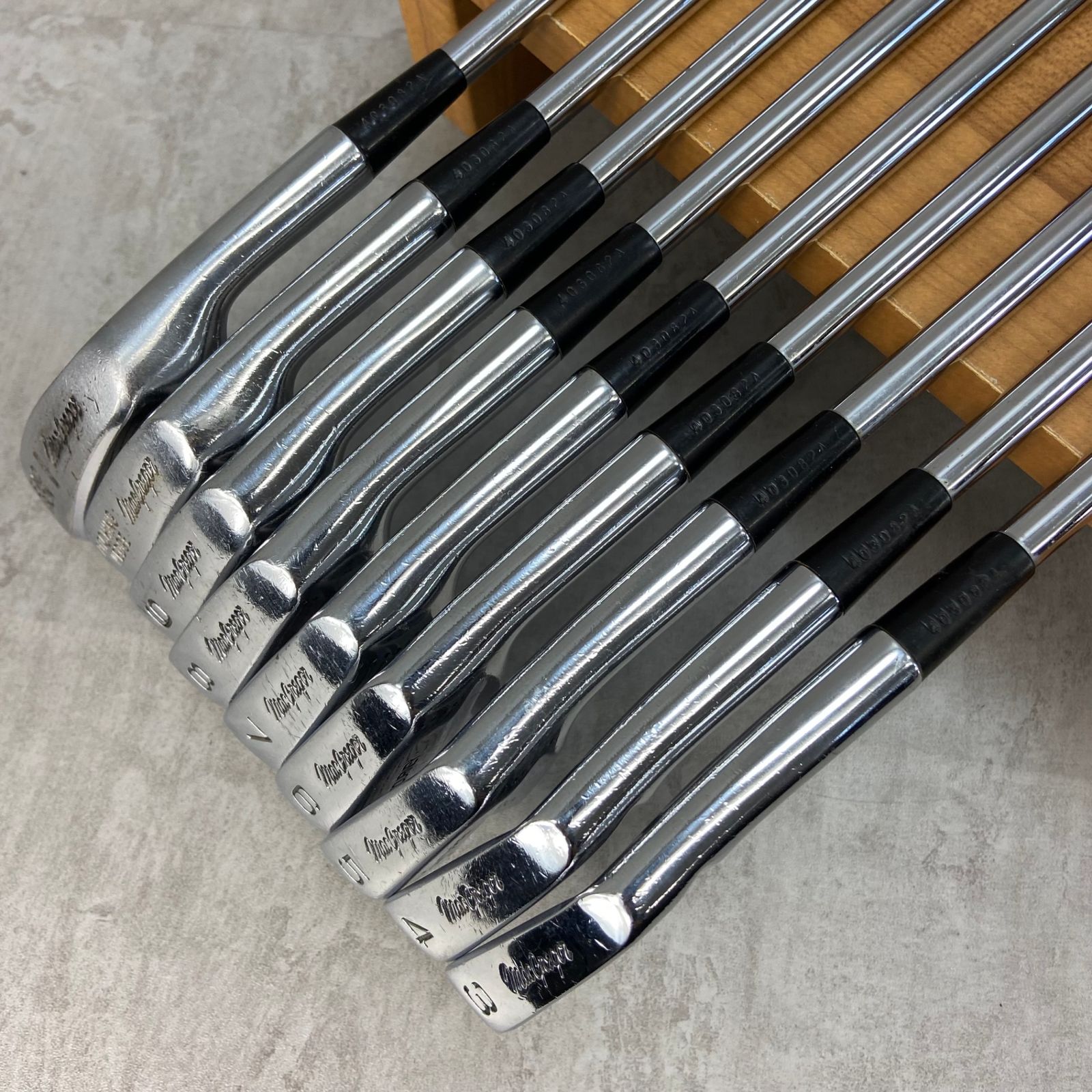 マグレガー ターニー R55 メンズゴルフ アイアン9本セット スチール 右