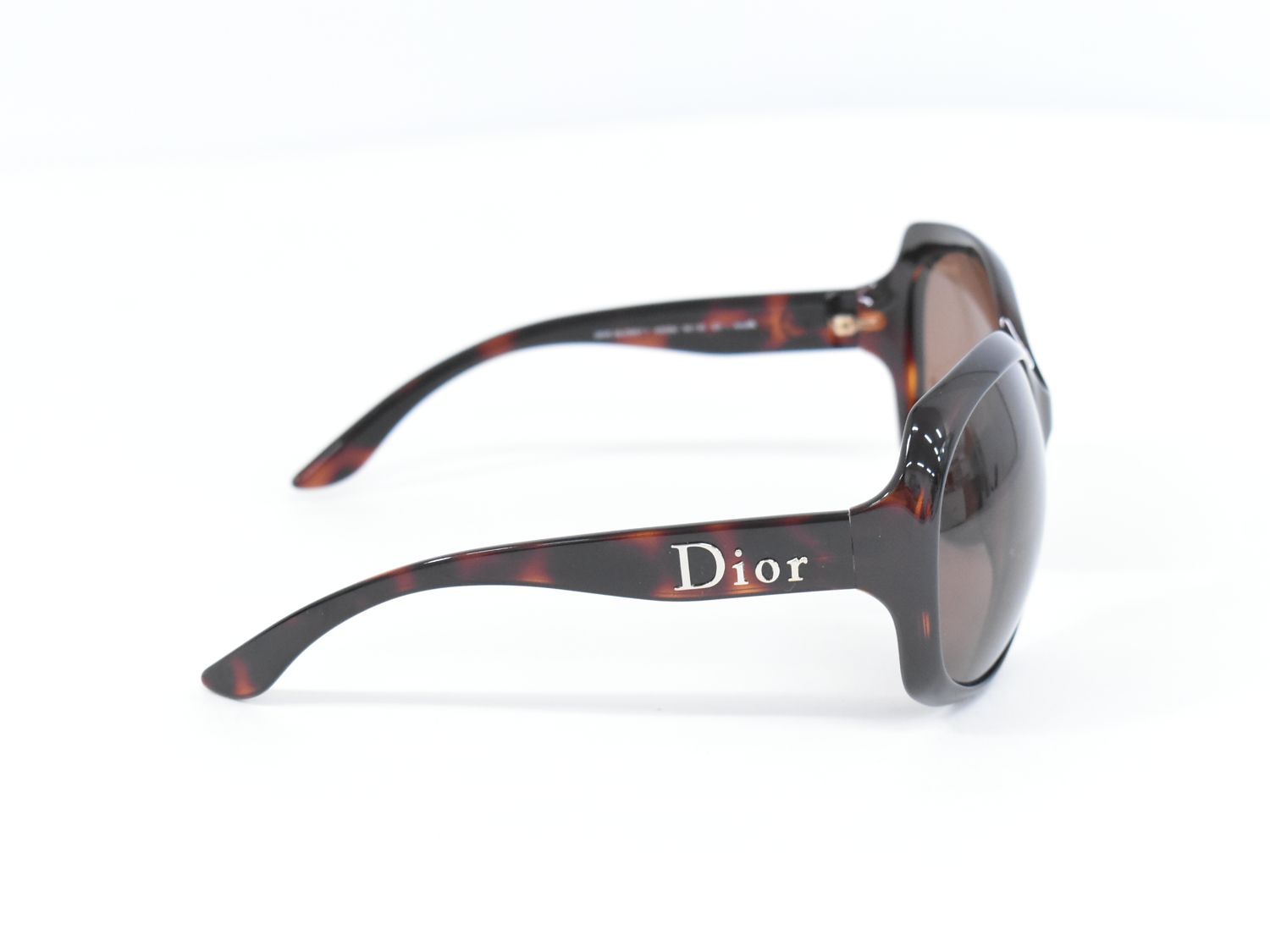 本物 クリスチャンディオール Christian Dior ロゴ べっ甲柄