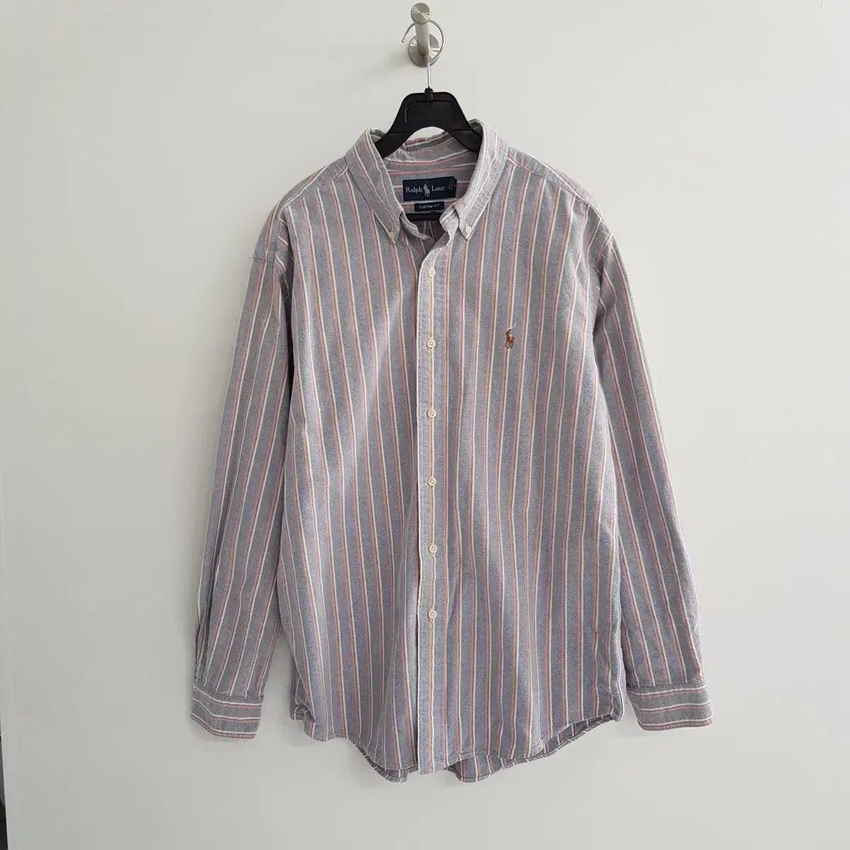 ポロ Ralph Lauren ラルフローレン オックスフォード ストライプ シャツ