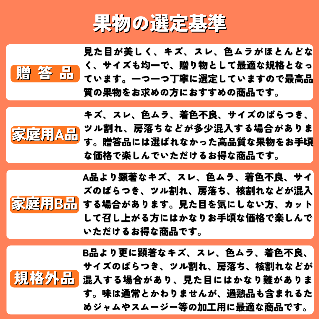 ネクタリン〜訳あり品詰め合わせ〜【サイズ】S以上【内容量】約1.5kg【産地】長野県【品種】未定【規格】ご家庭用B品【配送方法】通常配送