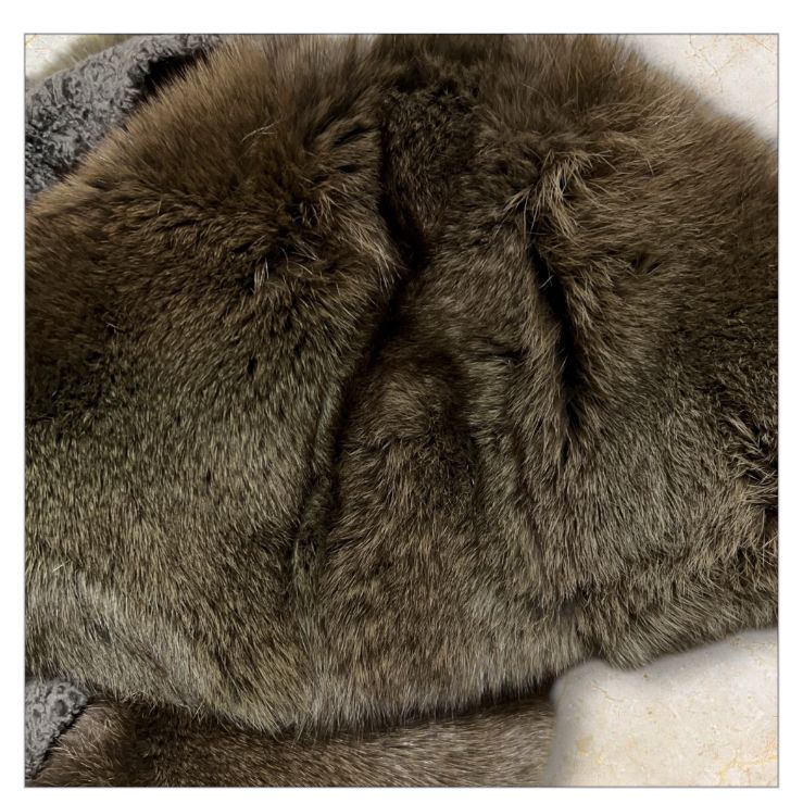 NORTH BEACH ノースビーチ フォックス リアルファーコート ラム