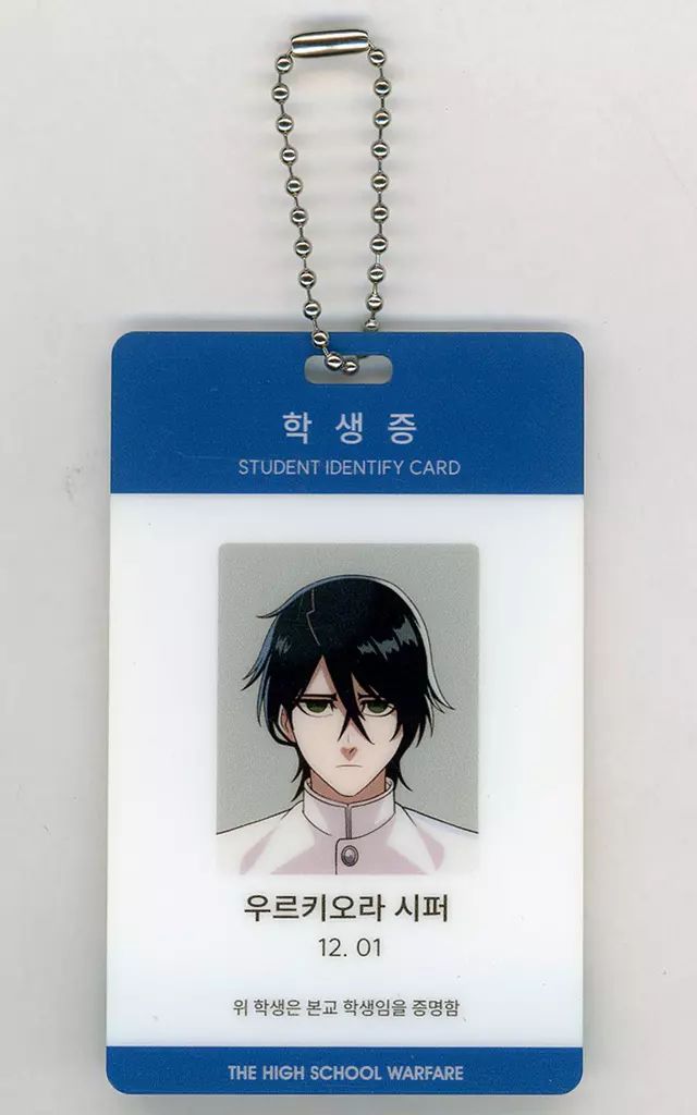 BLEACH 韓国 学生証 黒崎一護 アクリルキーリング - メルカリ