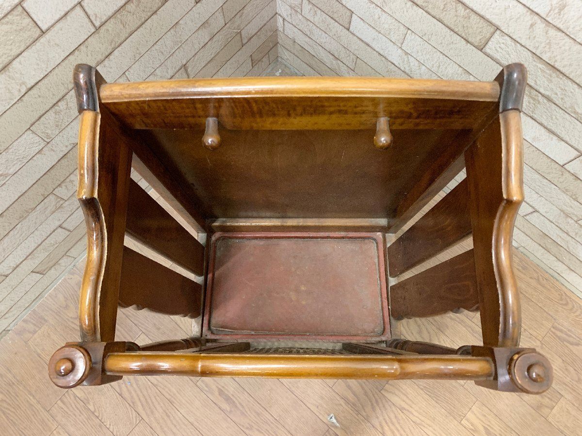 ◇オールドカリモク Karimoku コロニアル 傘立て ヴィンテージ 玄関