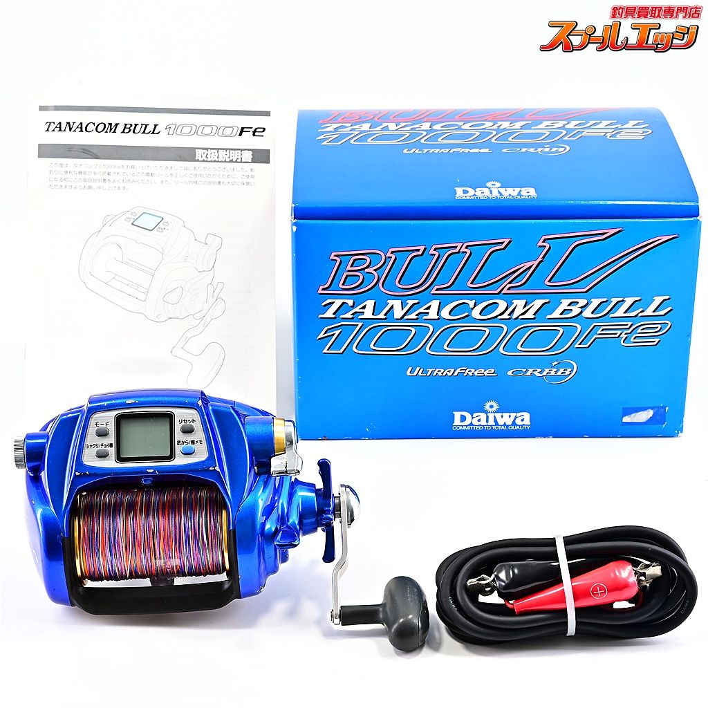 ダイワ 06タナコンブル 1000Fe 使用距離12.1km 使用30時間 DAIWA TANACOM BULL m40720