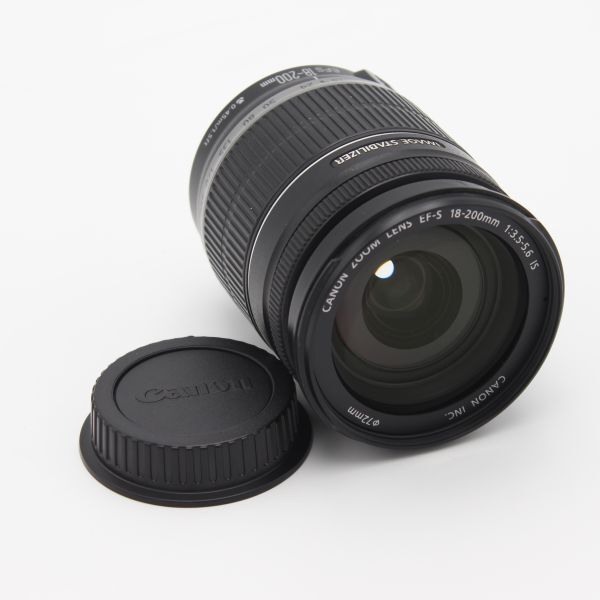 CANON EFS18-200mm f3.5 - 5.6 IS 望遠レンズ EF-S18-200mm F3.5-5.6 IS - キヤノンカメラミュージアム