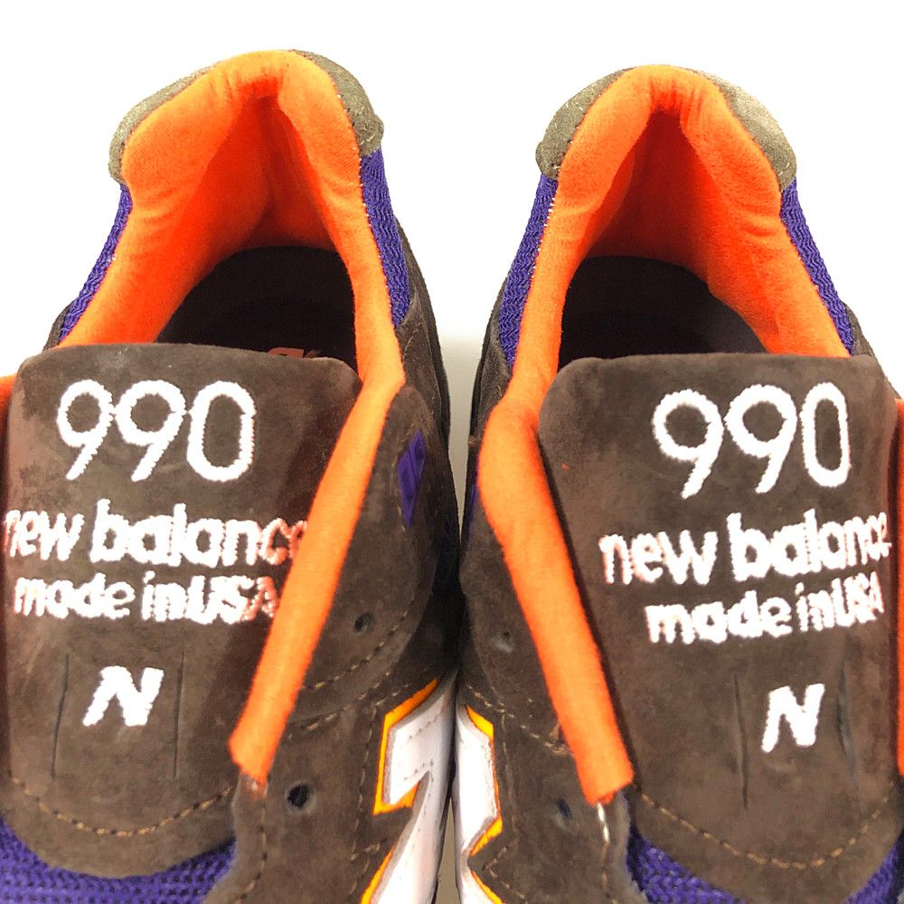 NEW BALANCE ニューバランス 品番 M990BR2 シューズ スニーカー ダークブラウン サイズUS9＝27cm 正規品 / 31502 -  メルカリ