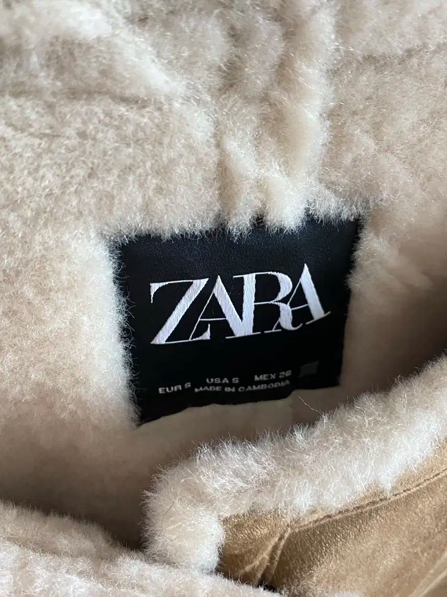 ZARA ザラ ダブル 直面している ジャケット スエード S GULLKHAN_COM