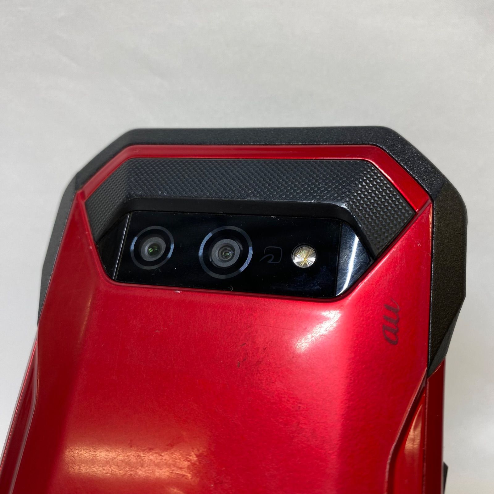 ☆【訳あり品】au TORQUE 5G 128GB KYG01 レッド - メルカリ
