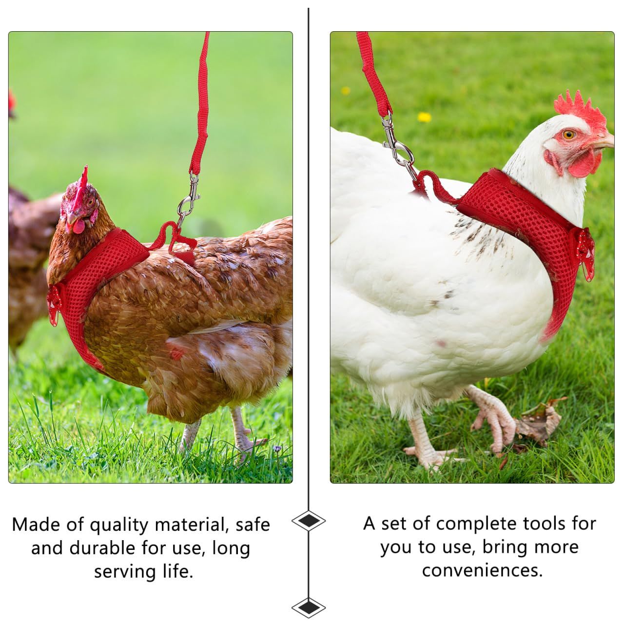 新品 OATIPHO 1 鶏ハーネスリーシュ セット チキンベスト 犬