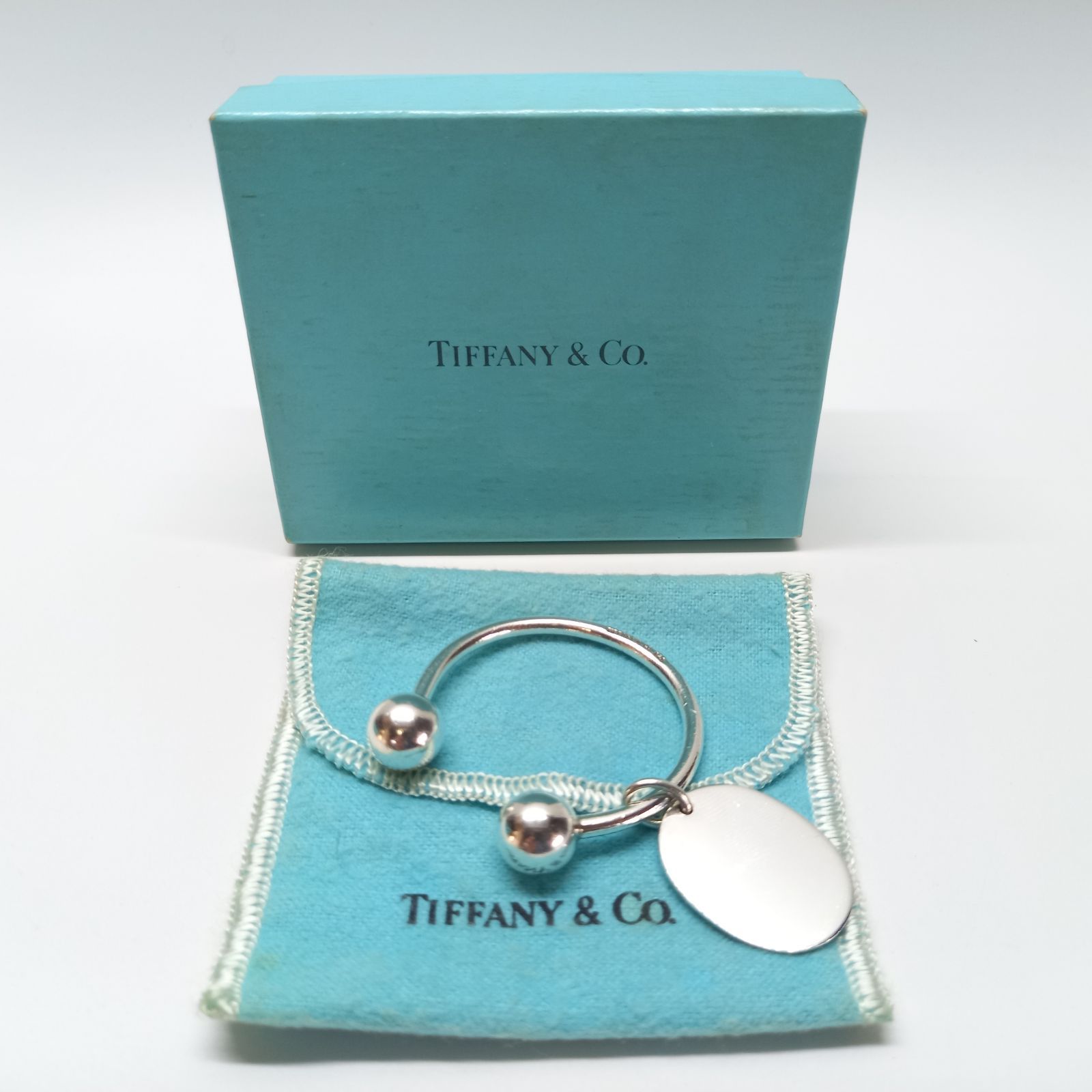 ティファニー ラウンドタグ キーリング シルバー925 - メルカリ