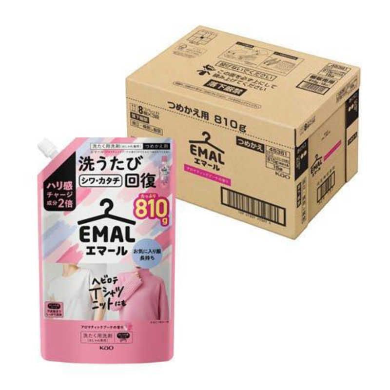 送料無料 ♥ 未開梱 花王 エマール アロマティックブーケの香りつめかえ用810g梱販売用