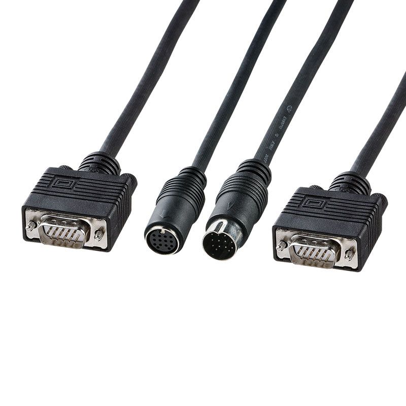 サンワサプライ ディスプレイ工事配線ケーブル アナログRGB 15m KC-K150 1点