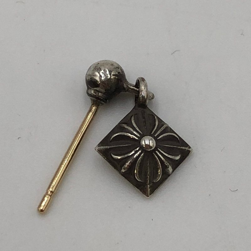 中古品】CHROME HEARTS クロムハーツ STUD PYRAMID DRP CHプラス 