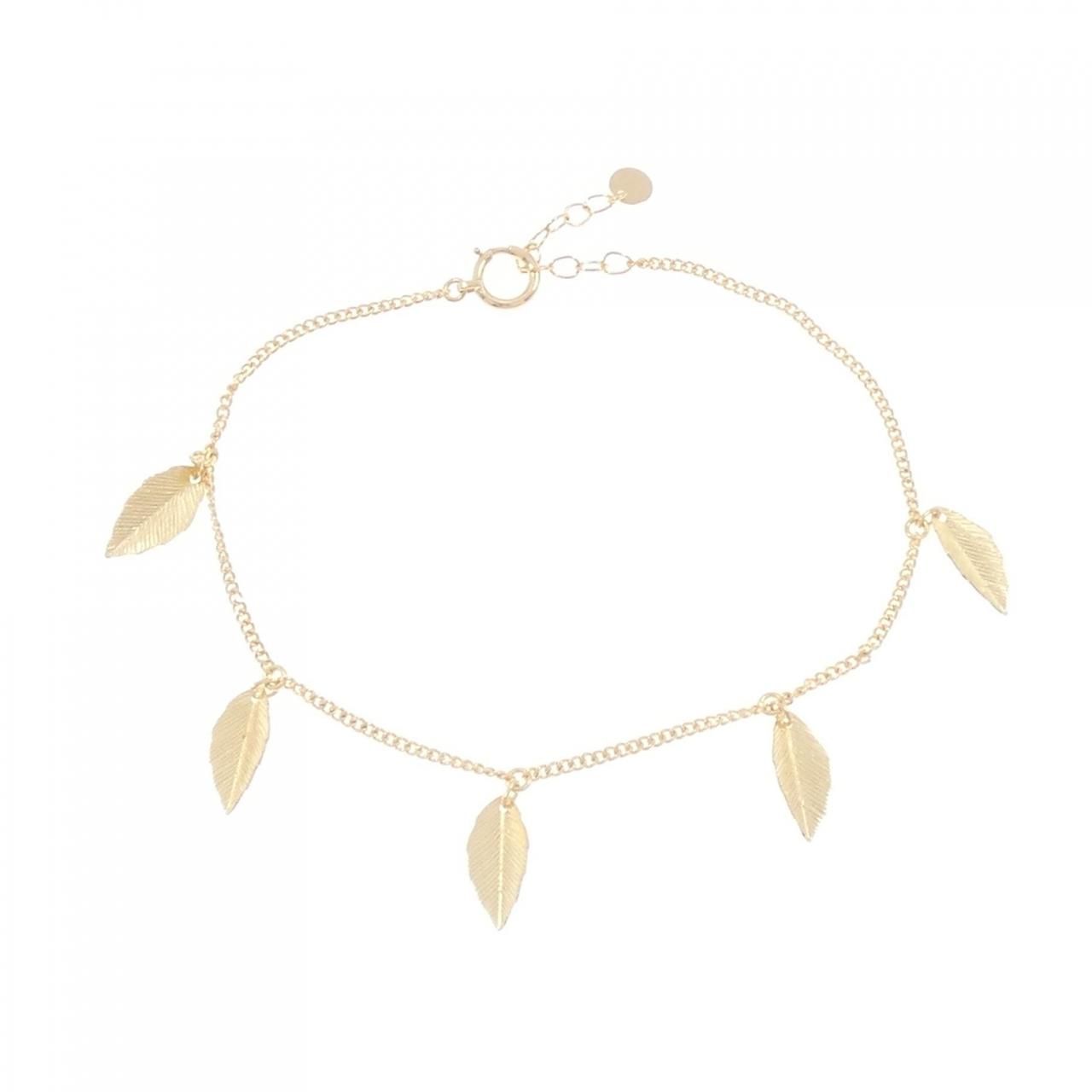 Orefice ❲オレフィーチェ❳ リーフ ブレスレット K18/Pt「リーフ」ブレスレット｜【オレフィーチェ】Orefice オンライン